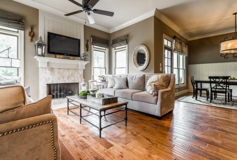 Refinishing floors is one of the most essential spring renovations.