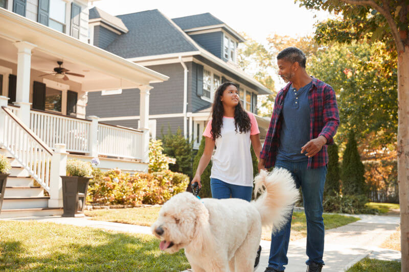 Spend time out of the house to get to know your new community.