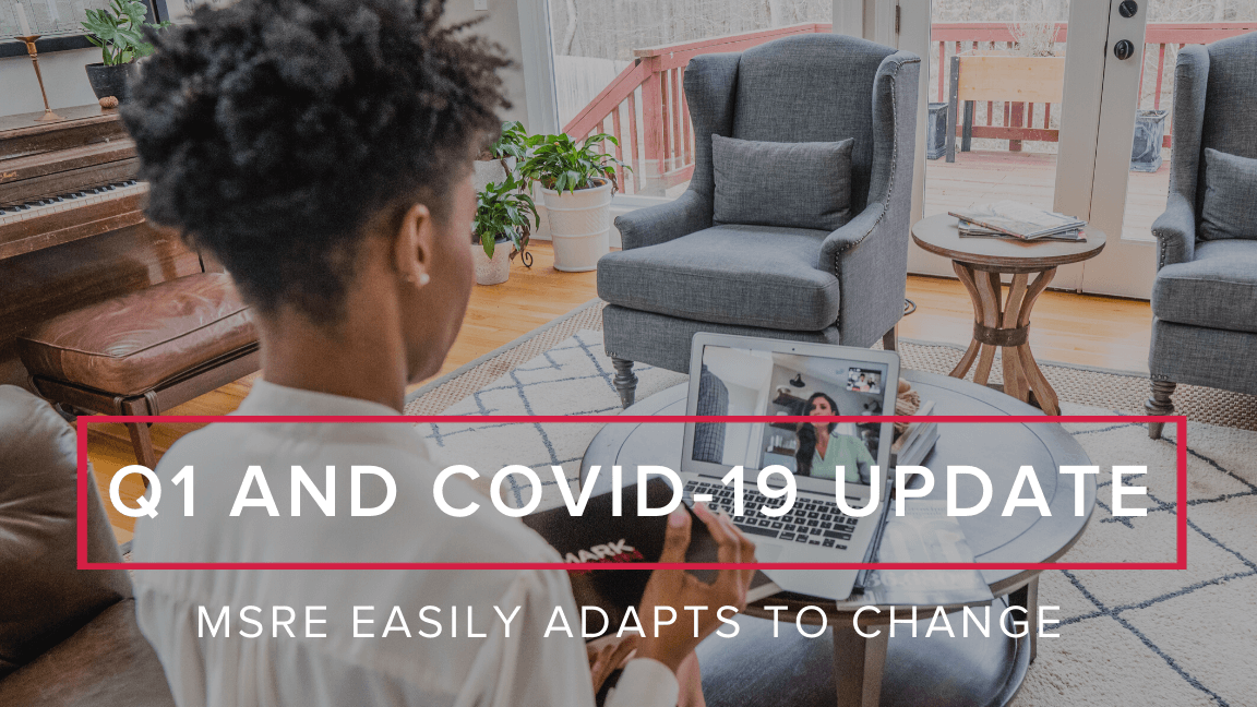 First Quarter and Coronavirus Update