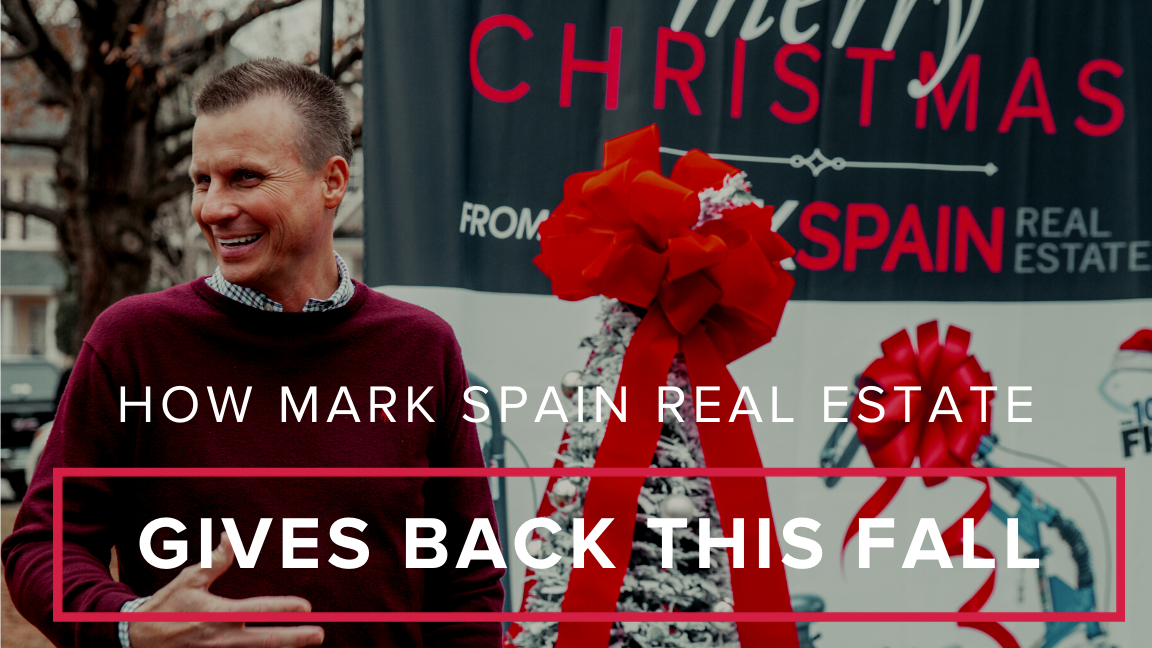 How Mark Spain Real Estate Gives Back This Fall