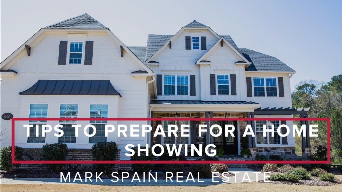 Tips To Prepare For A Home Showing