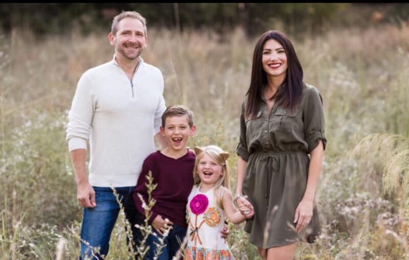 Brian and his family making an impact