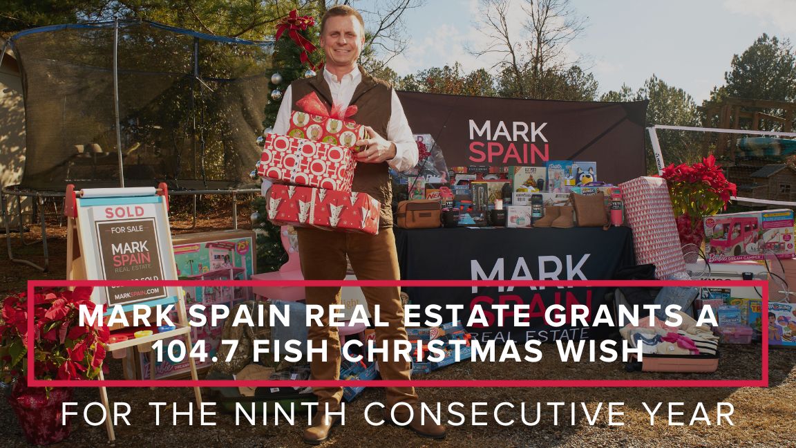 Mark Spain Real Estate Grants a 104.7 Fish Christmas Wish for the Ninth Consecutive Year