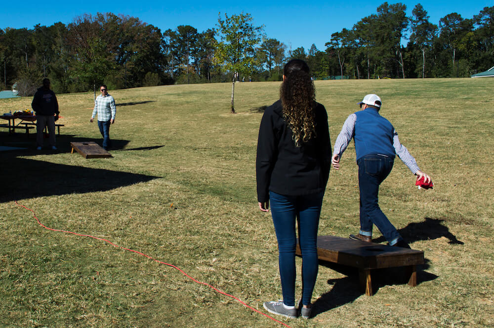 family day corn hole