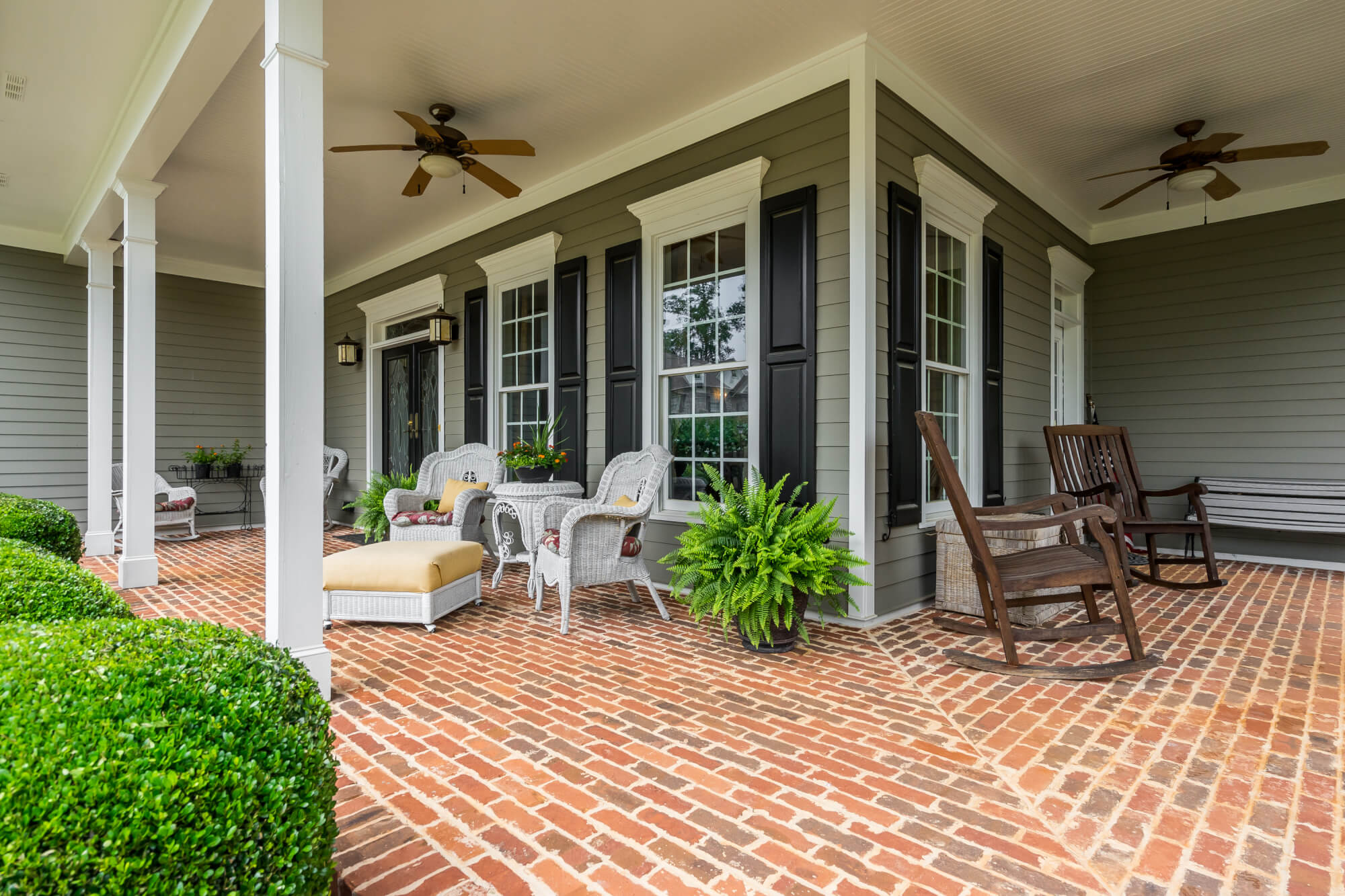 We are here to help you prepare your front porch for spring.