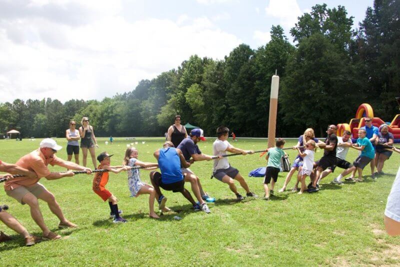 Mark Spain Real Estate kicked off summer by hosting our first annual MSRE Day at Chukkar Farms