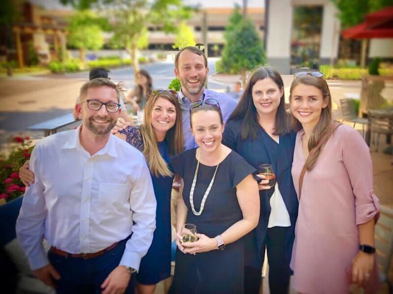 A great photo of Jane and her work crew