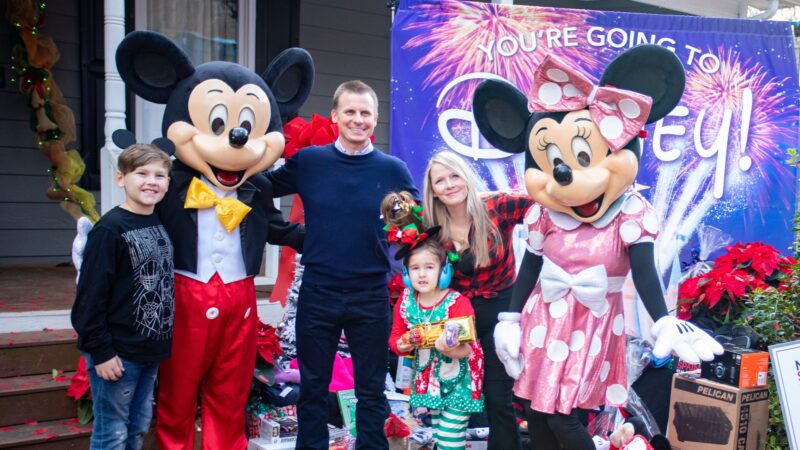 Mark Spain and Fish Christmas Wish